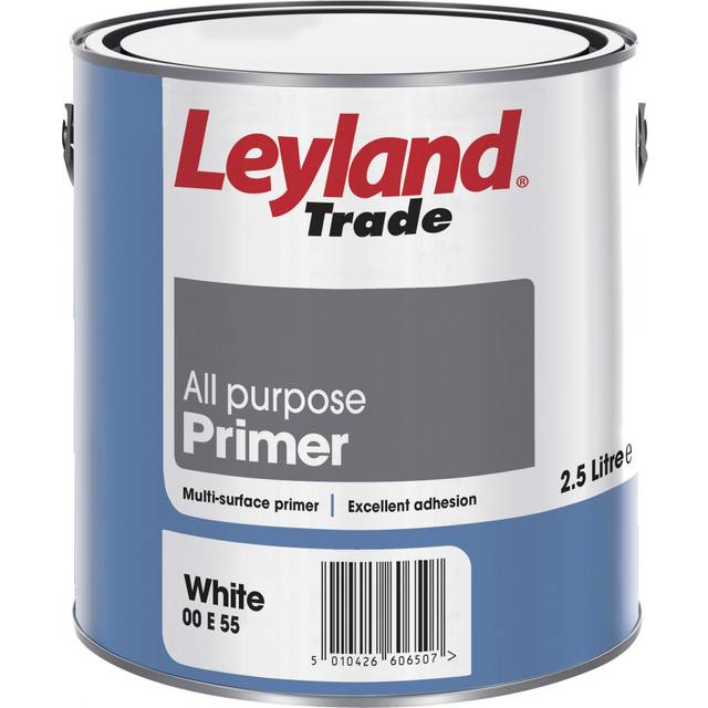 Leyland white all purpose multi surface primer paint 2.5l
