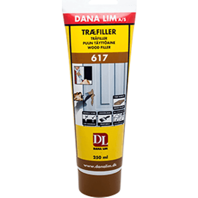 Danalim Lagningsmassa Träfiller 617 (Storlek: 250 ml)