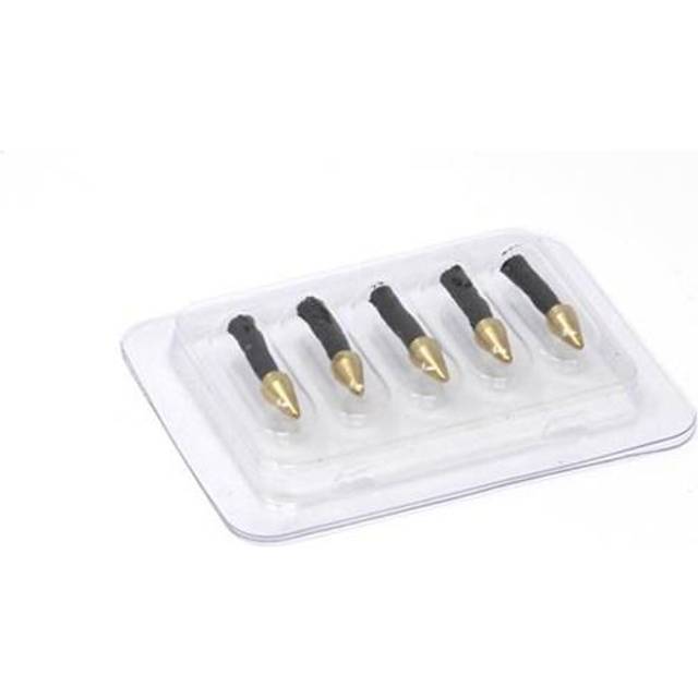 Dynaplug Soft Nose Plug Tips 5 Pack - Black