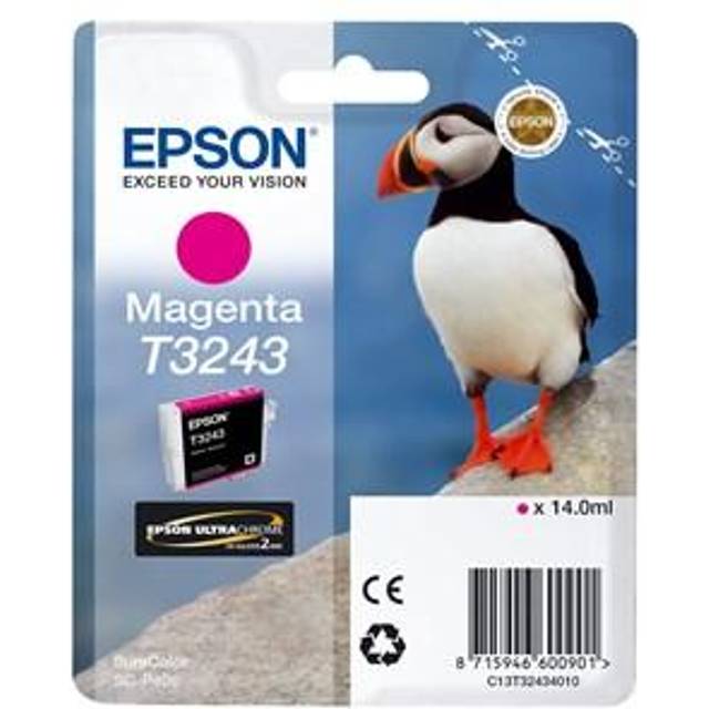 Epson Puffin T3243 Magenta Ink Cartridge for SC-P400