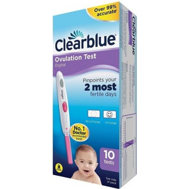 Clearblue Digital äggloss test, 10 st