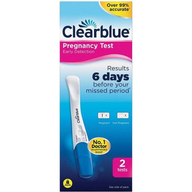 Clearblue Schwangerschaftstest Frühe Erkennung, 2 St. testa