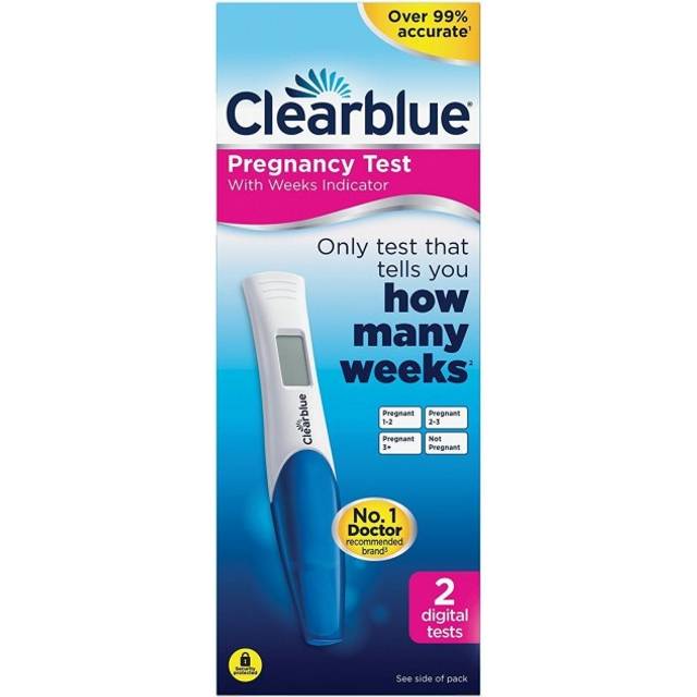 Clearblue Digital graviditetstest med veckoindikator 2 st - Multi