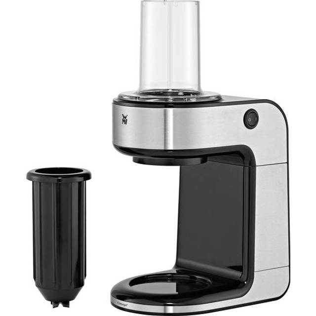 WMF Kult X Gemüsenudeln Spiralschneider elektrisch, Zoodle Maker, Zucchini Nudeln Schneider, 3 Schneideinsätze und Auffangbehälter