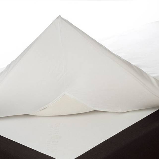Kuvertlakan Satin Vit Eko 160x200