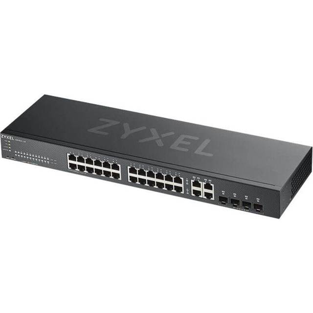 Zyxel GS1920-24v2 NebulaFlex 24-Port Smart Managed Rackmount Gigabit Switch