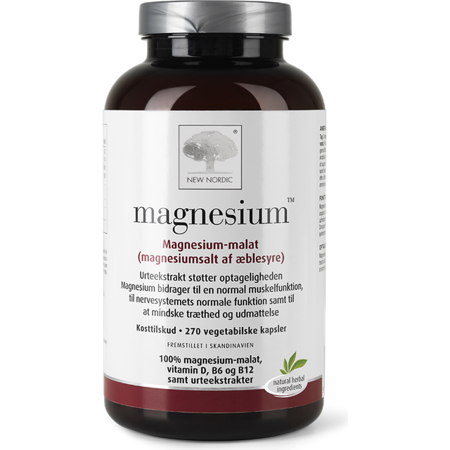 New Nordic Magnesium Malat - 270 Tabletter