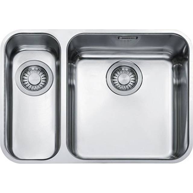 Franke LAX160/36-16 Undermount 1.5 Bowl Stainless Steel Sink with Left Hand Small Bowl - Stainless steel