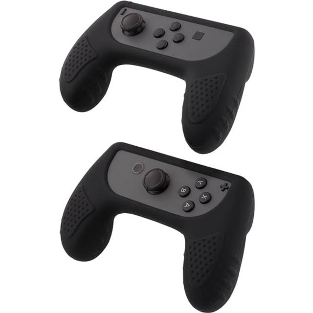 DELTACO GAMING - Silicone Controller Grips för Nintendo Switch Joy-Con, svart