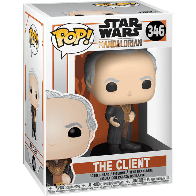 FUNKO! POP STAR WARS: MANDALORIAN - THE CLIENT