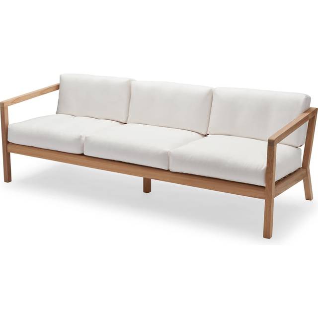 Fritz Hansen - Virkelyst 3-seater Sea Blue Stripe - Utomhussoffor - SAYS WHO