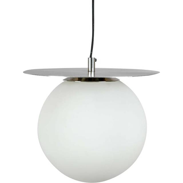 ByOn - Lush Taklampa klot/skiva 27x22 cm Silver/Vit