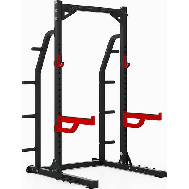 Master Fitness Halfrack Med Vikthäng XT10 Svart/Röd