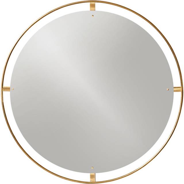 Audo Copenhagen Nimbus mirror Polished brass, ø110