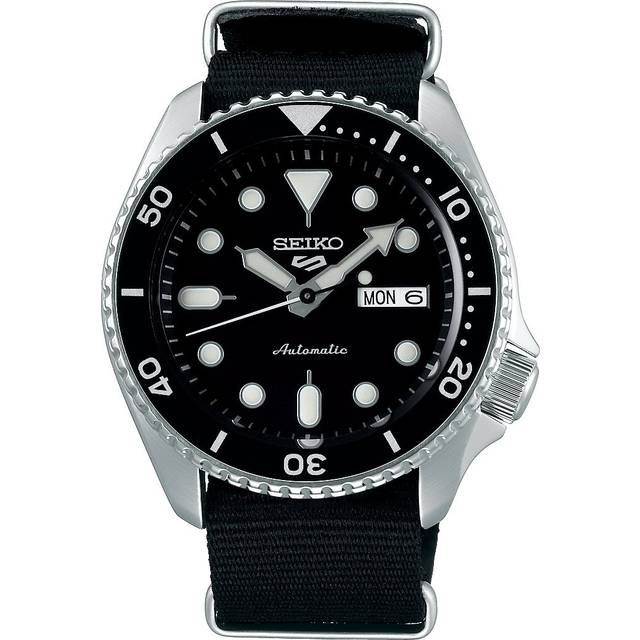 Seiko 5 Sports SRPD65K3 Black Dial Automatic Men's Watch (One Size)