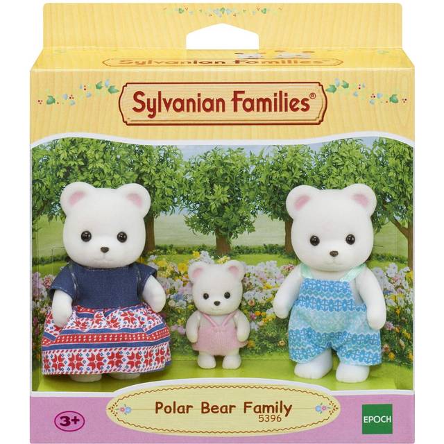 Sylvanian Families Polar Bear Family