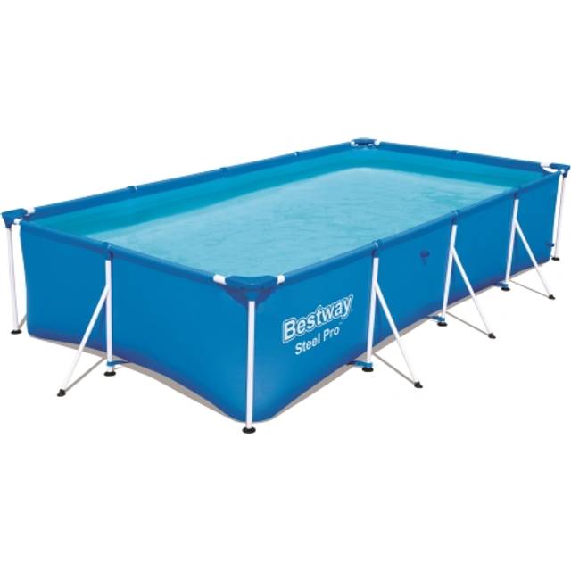 Bestway Barnpool ovan mark 4x2m - 81cm djup | Steel Pro (56405)