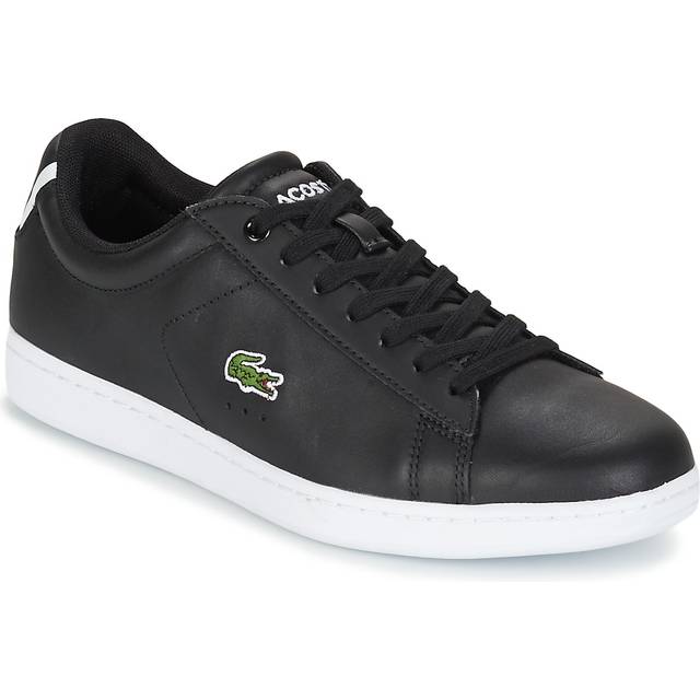 Lacoste Carnaby EVO BL 1 SPW Womens Black Trainers Leather - Size UK 3.5