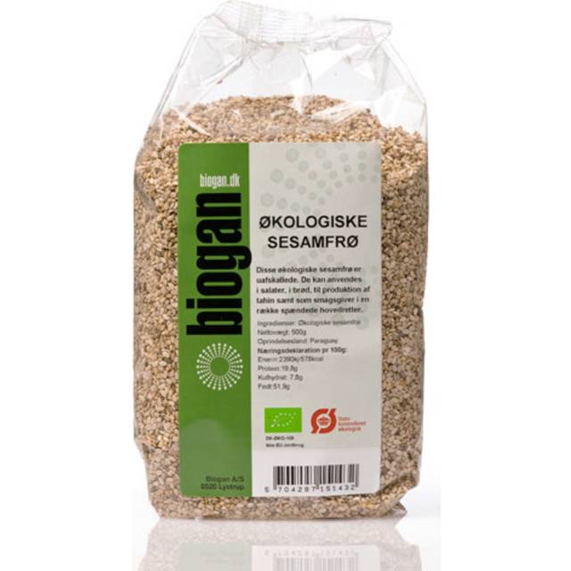 Biogan Sesamfrön, eko - 500 g