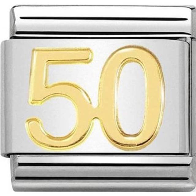 Nomination Classic Gold 50 Number Charms