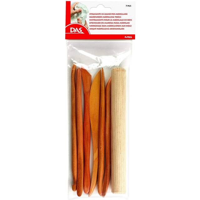DAS Hardwood Modelling Tools - Set of 7pcs