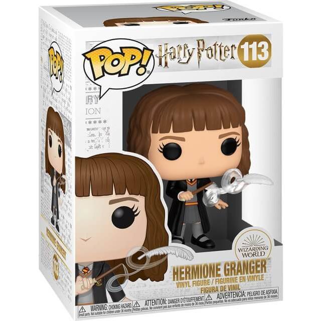 Funko POP Harry Potter- Hermione w/Feather Vinyl Figure - Black&#47;Brown&#47;Gray (One-Size)