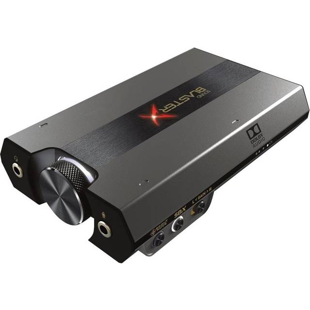 Creative Sound BlasterX G6 - Ljudkort - 32-bitars - 384 kHz - 7.1 - USB 2.0 - SB-Axx1