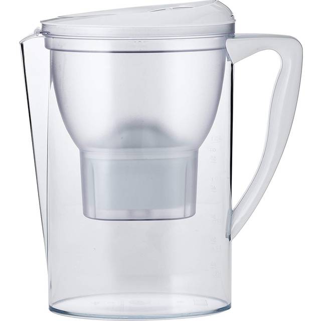 2.3L (4 Pints) Water Filter Jug with 1x30 Days Filter Cartridge, BPA Free - Black