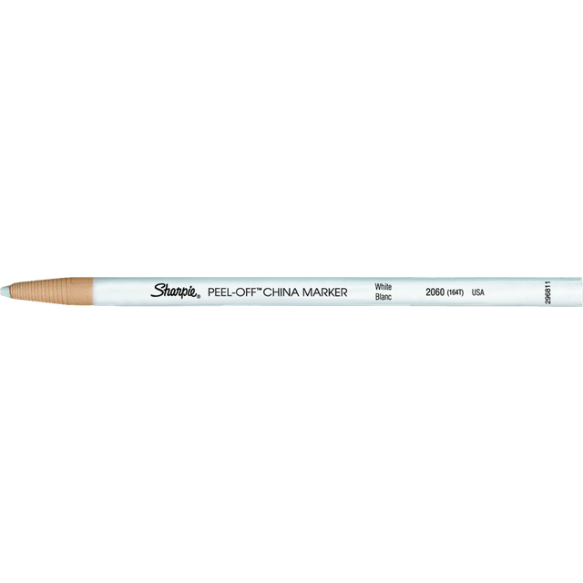 Peel-off China Marker White