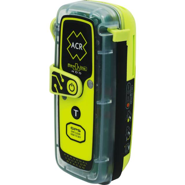 ACR - ResQLink 400, flytande PLB (Personal Locater Beacon)