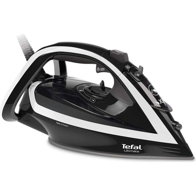 Tefal FV5675 Ultimate Turbo Pro Anti-Scale Steam Iron Black / White