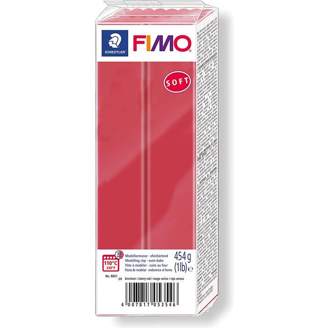 FIMO Soft 454 g Cherry Red (26)