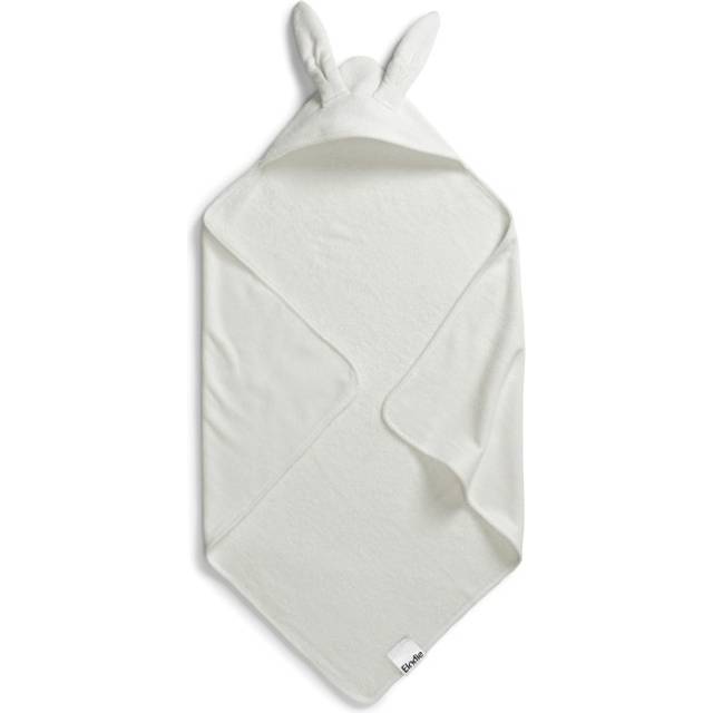 Elodie Hooded Towel Vanilla White Bunny