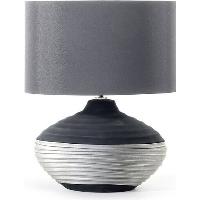 Table Lamp LIMA Porcelain Dark Grey