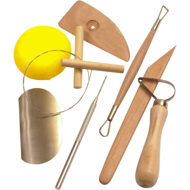 Jakar 8 Piece Pottery Tool Kit - Assorted
