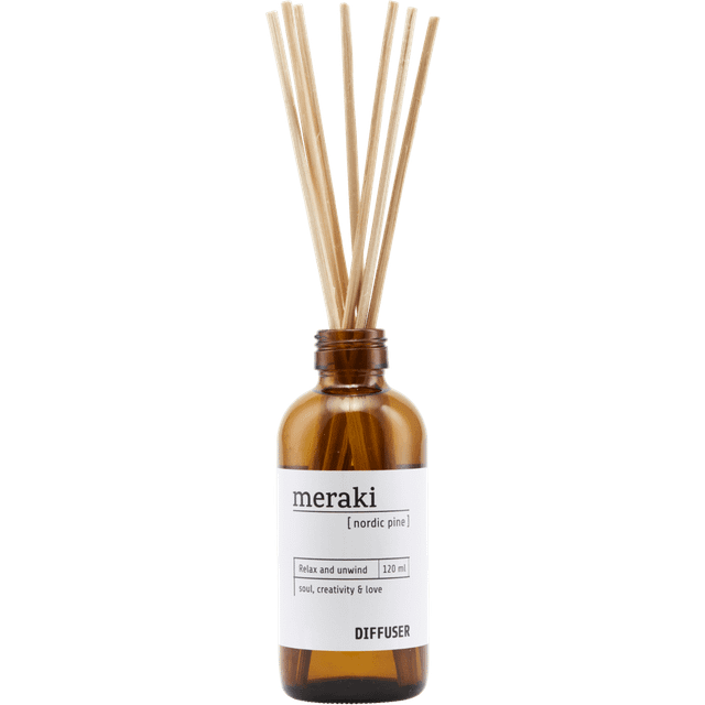 Meraki Diffuser Nordic Pine 120ml - Bedste duftpinde - Dinskønhed.dk