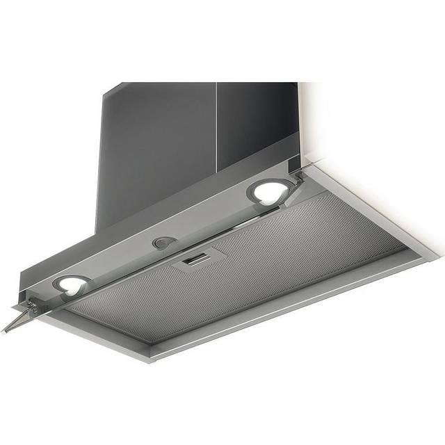 Elica BOXIN-HE-60 Integrated Hood - White Glass / Stainless Steel