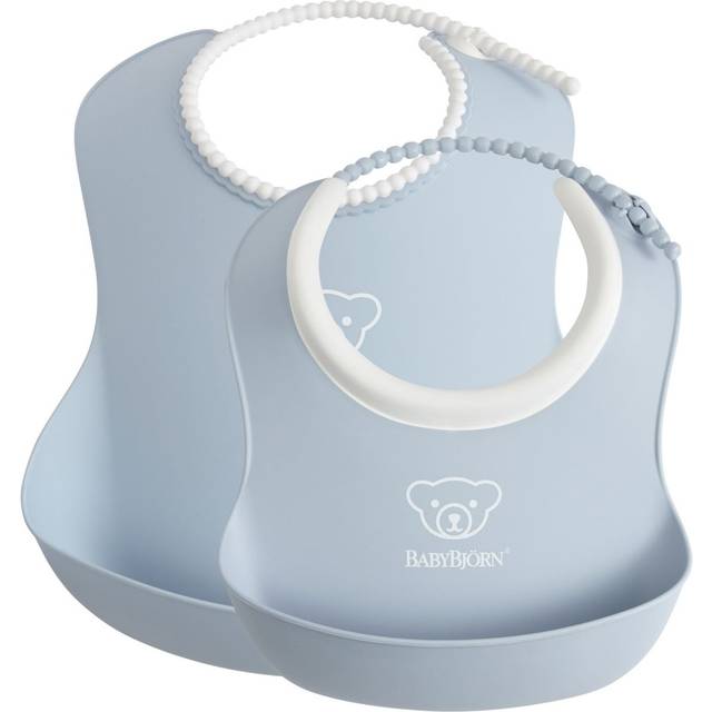 BabyBjörn Haklappsset (Blekblå)