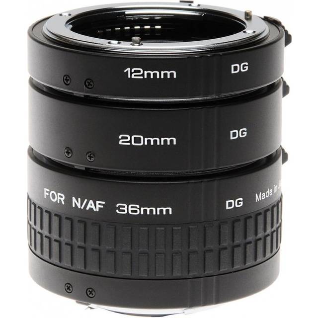 Kenko DG Extension Tube Set for Nikon F (36mm 20mm 12mm)
