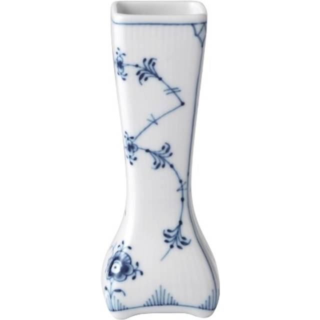 Royal Copenhagen Blue Fluted Plain Smal vas - 12 cm Vaser Från Magasin - Hvid (12 cm)