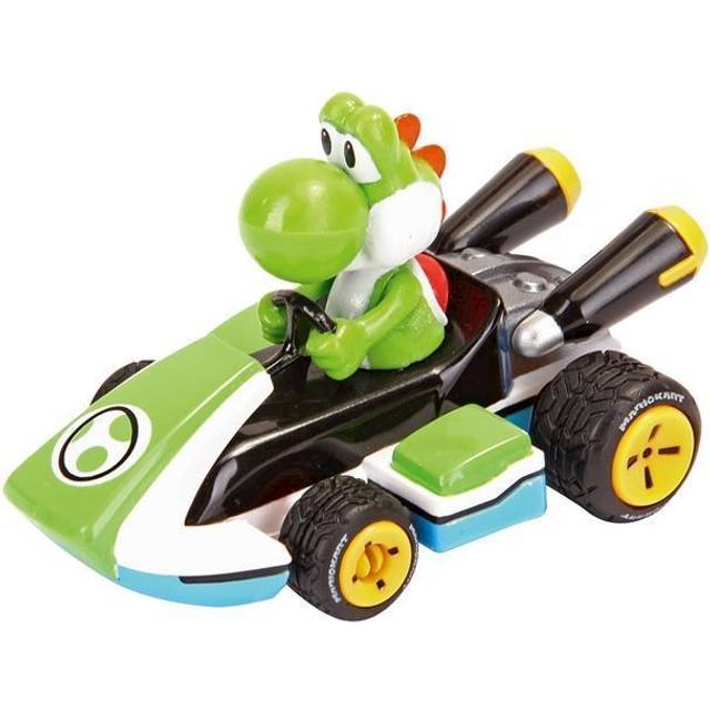 Mario Kart Pull & Speed Racer Pull Back Action Green Yoshi 1:43