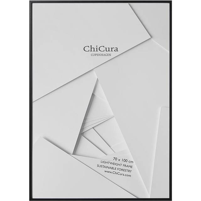 CHICURA Wooden Frame - 70X100cm - Acrylic |Svart |70X100 cm