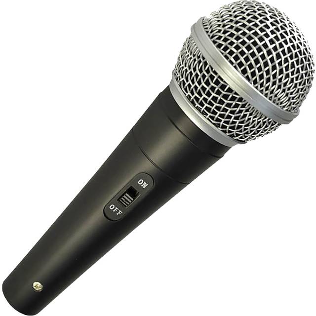 Vocal Microphone Dynamic, Metal Body With Switch - Supplied With Cable