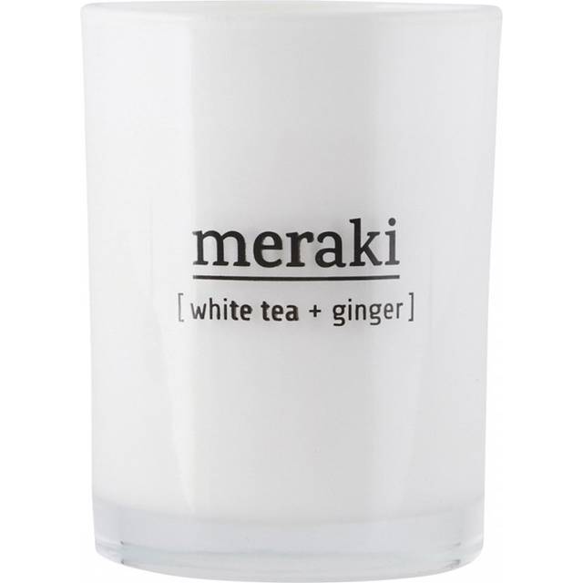 Meraki Scented Candle White Tea + Ginger 220 g