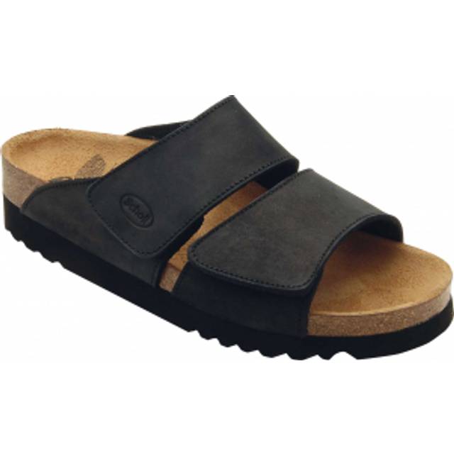 Scholl Aalim sandaler med kardborreband (dam) - Black, 39