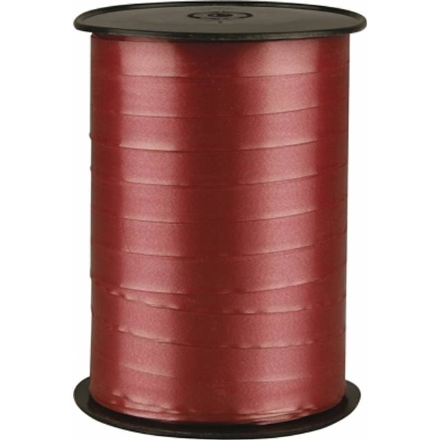 Curlingband, b: 10 mm, rubin, glansig, 250 m
