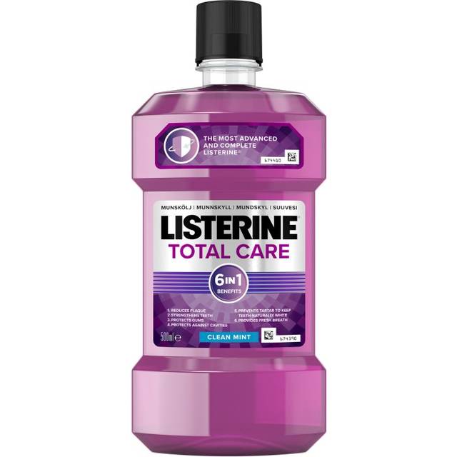 Listerine Total Care Clean Mint Antibacterial Mouthwash