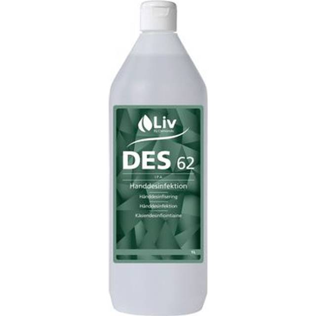 Handdesinfektion Liv IPA 62% - 1000ml flaska
