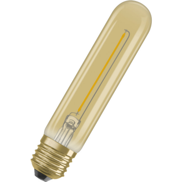 Osram LV808171 1906 LED 20W Vintage Filament Gold Glass Tube ES Bulb