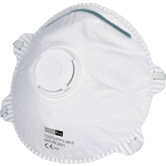 Andningsskydd Novipro FFP2 med Ventil 10st